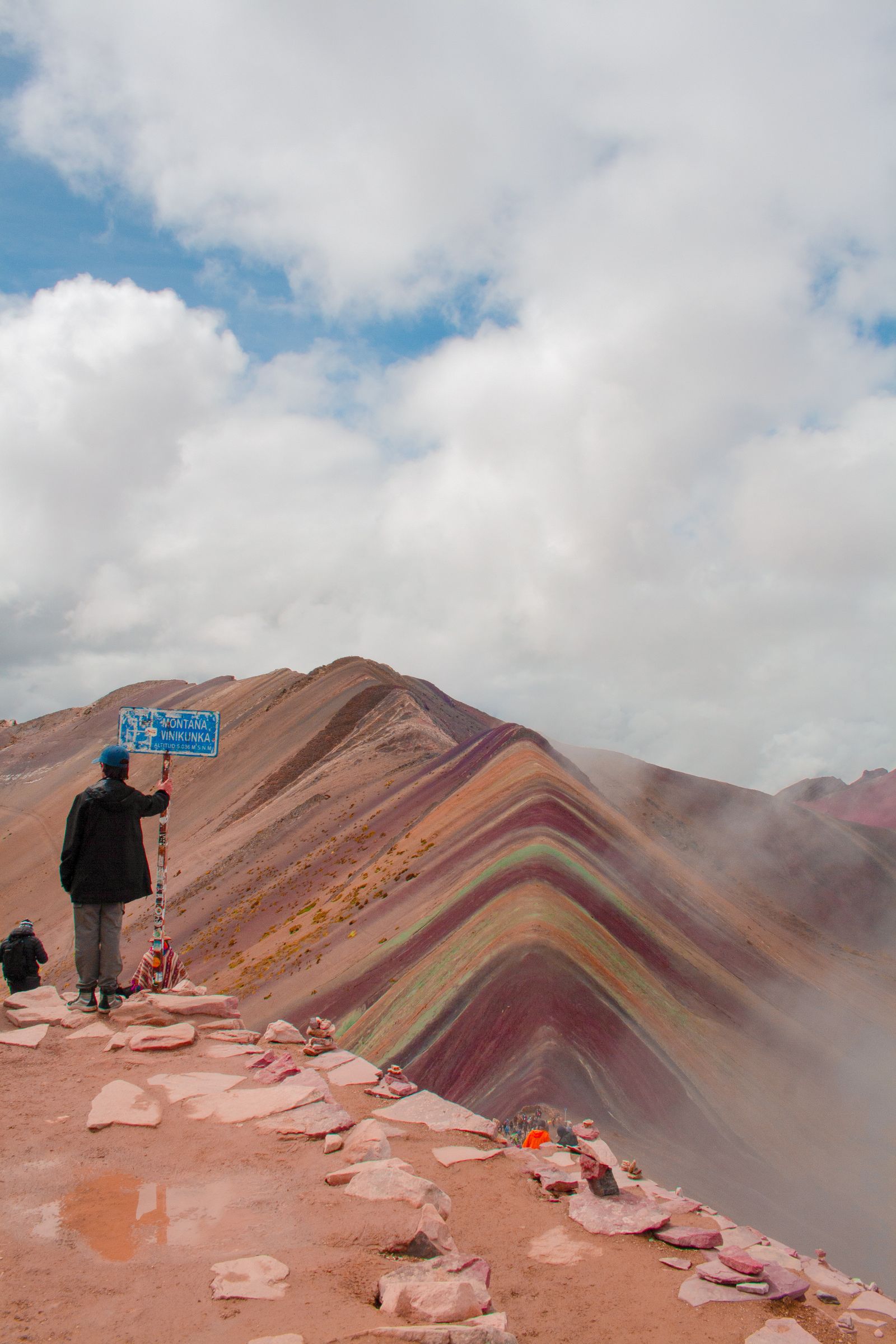 Publicación de Instagram de Inka Trail Expeditions Perú sobre una ruta andina