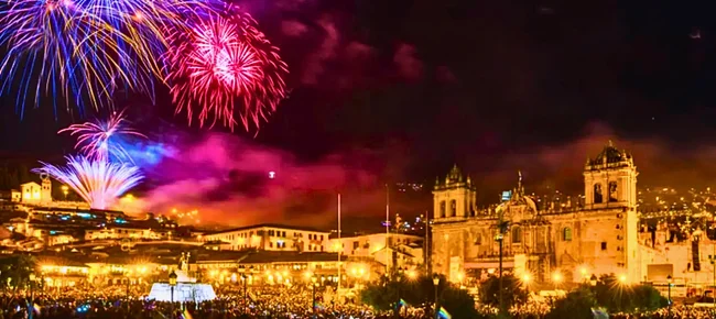 Celebración de Año Nuevo en Cusco